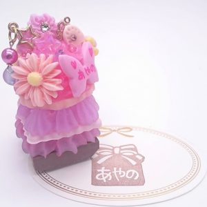 ケーキみたいなお名前はんこをつくろう!