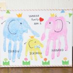 親子で楽しむわくわくワークショップ【赤ちゃんから参加OK!親子で作る手形足形ぺったんアート】